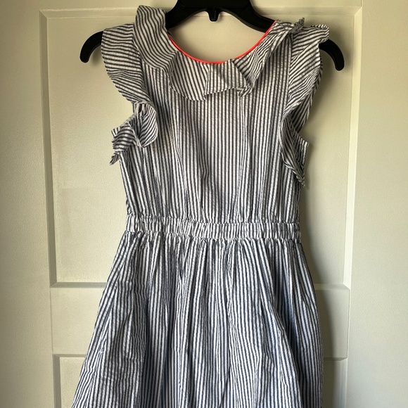 Girls Crewcuts seersucker dress - Picture 1 of 3
